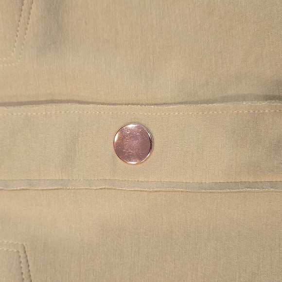 JOIE CHARTREUSE LIME GREEN 4 BUTTON JACKET. SIZE SMALL. - Picture 6 of 8